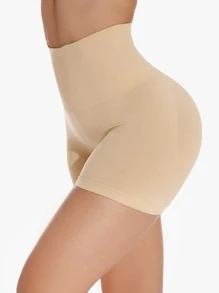 Shorts de fajas unicolor - Albaricoque - Ver 6