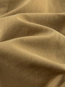 小男童卡通圖案側口袋長褲