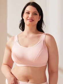 Wingslove 大碼可調節肩帶運動型胸罩