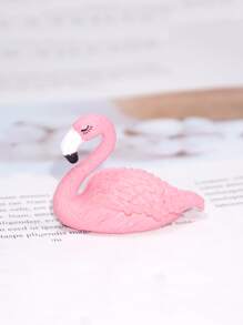 1 件树脂火烈鸟形状装饰，浪漫装饰工艺品，适合桌面装饰最佳礼物