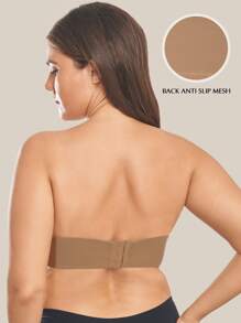 WINGSLOVE Plus Undercover Curves Multi-Way Strapless Bra - Camel - View 2
