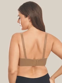 WINGSLOVE Plus Undercover Curves Multi-Way Strapless Bra - Camel - View 5
