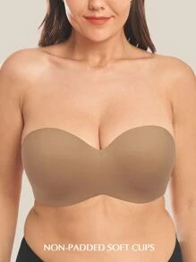 WINGSLOVE Plus Undercover Curves Multi-Way Strapless Bra - Camel - View 6