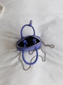 Mini Letter Detail Dome Bag