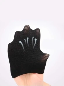 1 par de mangas de compresión deportivas para soporte y recuperación - Negro - Ver 3