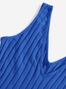 SHEIN Essnce 雙v領合適合身背心上衣