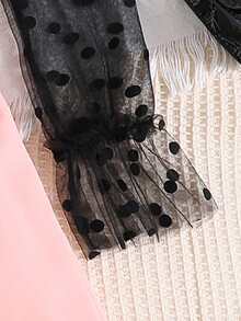 Girls Dobby Mesh Flounce Sleeve Top & Skort - Multicolor - View 6