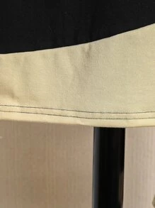 Boys Colour Block Hooded Tee & Shorts - Dark Green - View 3