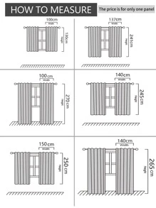 1入組粉色窗簾 - 粉色 - 查看 5