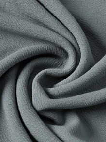 Manfinity Homme Bộ hai mảnh Nam Dây kéo màu trơn Giải trí - Xám - Xem 4