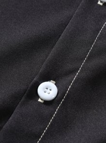 Manfinity Men Playing Card Print Shirt Without Tee - Khaki - View 6