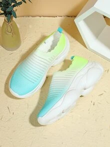 Boys Color Block Chunky Sneakers - Multicolor - View 4