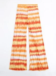 SHEIN Swim 扎染网眼罩裤，适合夏季海滩度假