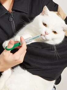 1pc Random Pet Medicine Feeder For Dog & Cat, Pet Piller Gun Dog Pill Shooter - Multicolor - View 1