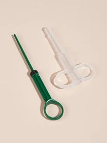 1pc Random Pet Medicine Feeder For Dog & Cat, Pet Piller Gun Dog Pill Shooter - Multicolor - View 5