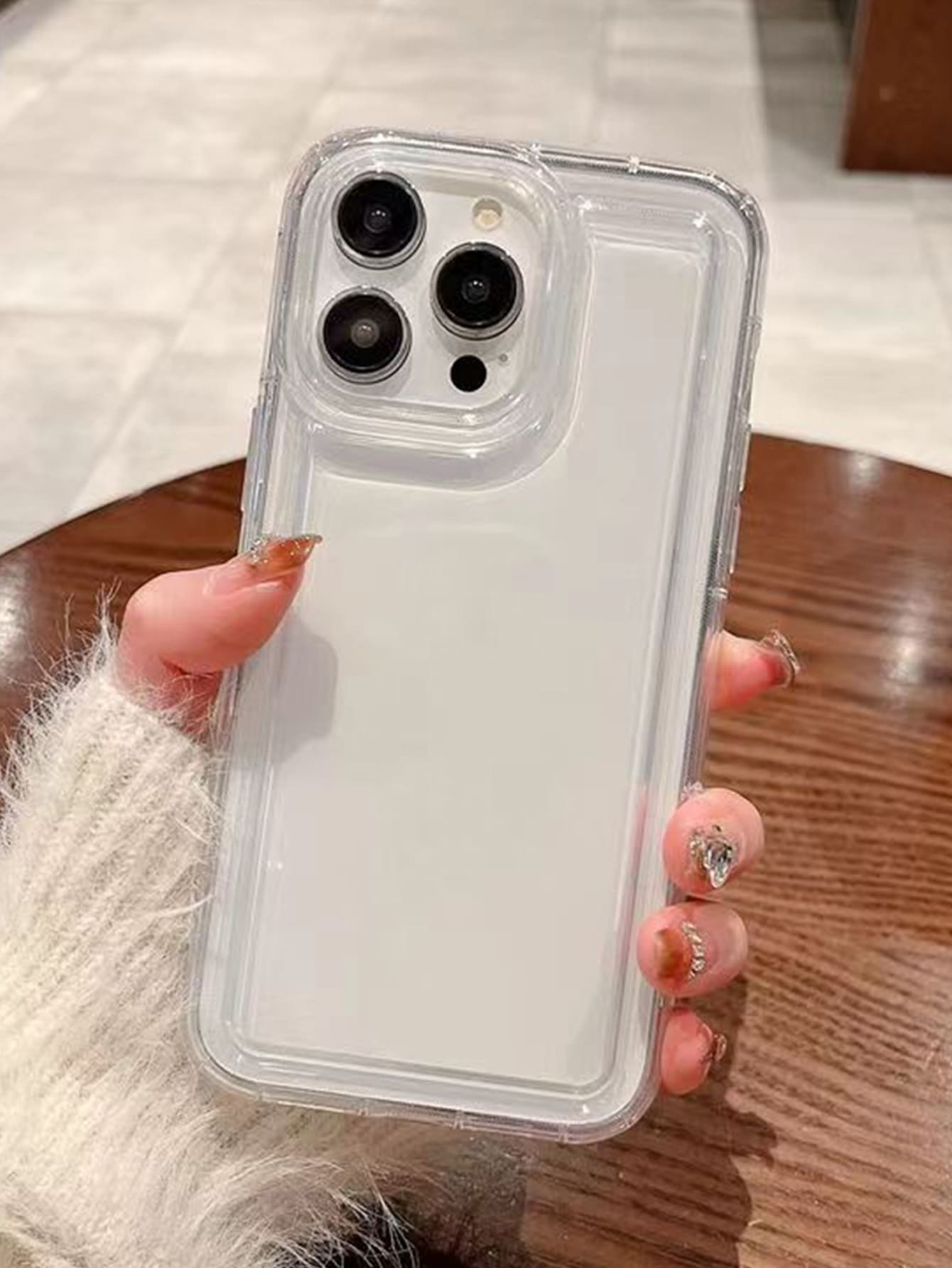 Clear Phone Case - Clear - View 1
