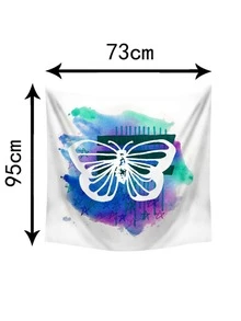 Alice Tapiz con estampado de estrella & de mariposa - Multicolor - Ver 4