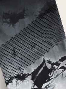 Easithlete 2pcs Seamless Tie Dye Yoga Set Sports Suit Crisscross Back Cami Bra & Hollow Out Wide Waistband Leggings - Black and White - View 11