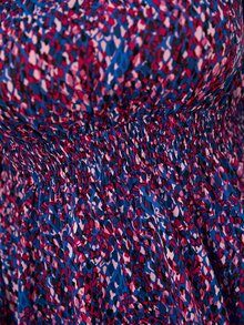 SHEIN Frenchy Plus Allover Print Flounce Sleeve Peplum Blouse - Multicolor - View 4