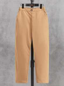 SHEIN Boys Bow Front Shirt & Trousers - Multicolor - View 3