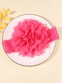 bilicaca 3pcs Baby Floral Decor Hair Band Love Valentine - Multicolor - View 3