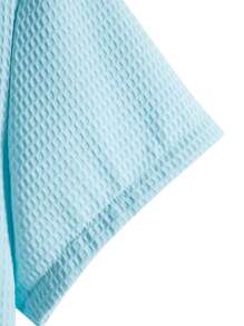 Manfinity 男士半排扣補丁貼口袋襯衫 - 淺藍色 - 查看 3