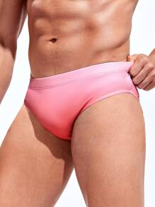Manfinity Hombres Calzoncillo de natación de ombré - Rosa - Ver 3