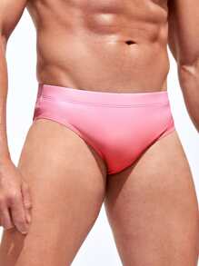 Manfinity Hombres Calzoncillo de natación de ombré - Rosa - Ver 4