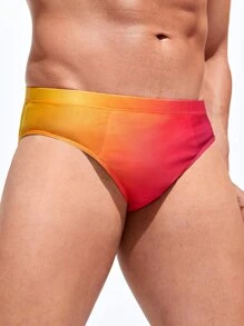 Manfinity KASUA Bóxer de baño para hombre con degradado de color, para verano - Multicolor - Ver 4