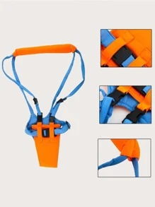 1pc Adjustable Baby Walking Harness - Multicolor - View 5