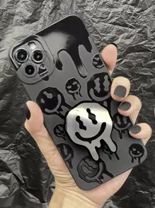 Funda para móvil de sonrisa cara con agarre de teléfono sobresaliente - Multicolor - Ver 6