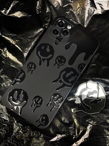 Funda para móvil de sonrisa cara con agarre de teléfono sobresaliente - Multicolor - Ver 8