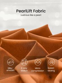 GLOWMODE PearlLift Cross Strap Sports Bra - Brown - View 5