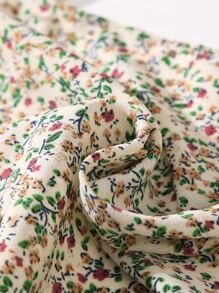 碎花头巾波西米亚风发带情人节头巾头巾头巾，头巾秋冬女士头带女士度假装发饰 - 彩色 - 查看 4