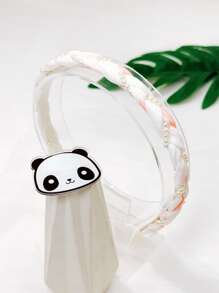 Băng Đô Trang Trí Ngọc Trai Giả & Kẹp Tóc - trái cam - Xem 1