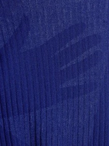 SHEIN EZwear 2件組羅紋針織背心上衣 - 藍白色 - 查看 7