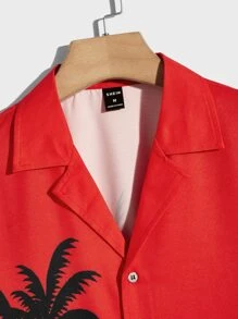 Manfinity Men Tropical Print Shirt - Multicolor - View 3