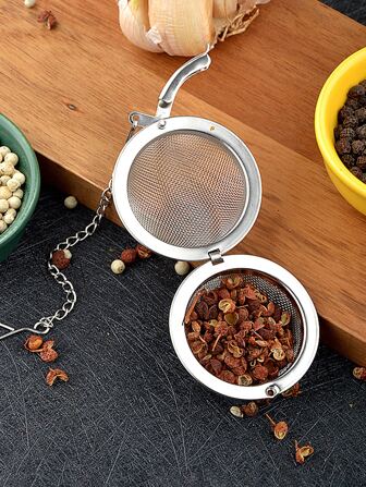 1 件不锈钢茶滤器 回到学校