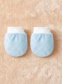 3雙嬰兒素色手套 - 彩色 - 查看 3