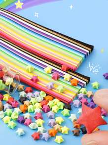 540入组混色日本折紙 - 紅色 - 查看 2