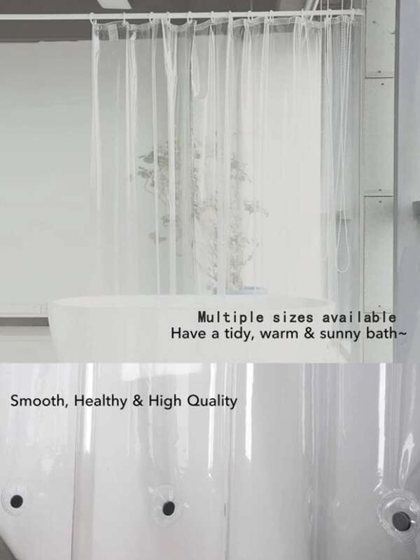 Clear Shower Curtain SHEIN USA
