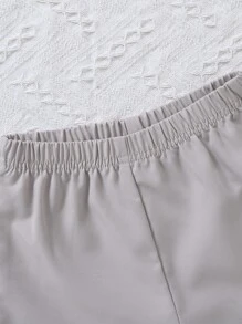 Toddler Boys Colourblock Letter Patched Detail Tee & Shorts - Multicolor - View 5