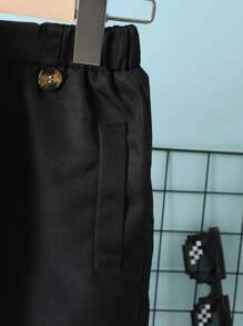 小男童2入組斜插口袋短褲 - 彩色 - 查看 4