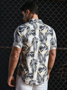 Manfinity Men Tropical Print Shirt - Multicolor - View 7