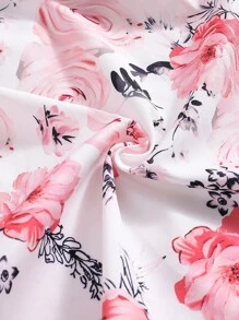 女孩荷葉邊上衣和印花吊帶上衣 - 彩色 - 查看 3