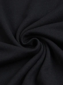 Manfinity Homme Men T-Shirts Fit Crew Neck Short Sleeve Graphic Tee Bunny Casual Fashion Men Clothes Summer Polyester - Black - View 4