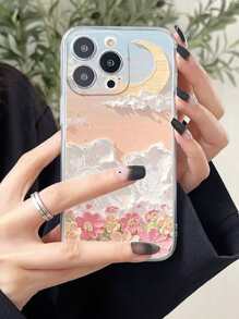 Bộ 2 ốp lưng điện thoại họa tiết hoa, tương thích với iPhone 15/15Plus/15Pro/15Promax, phiên bản quốc tế, không phải phiên bản nội địa. - Nhiều màu - Xem 5