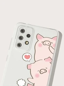 Ốp điện thoại hình chú heo hoạt hình, phiên bản quốc tế, không phải phiên bản nội địa. - Nhiều màu - Xem 5