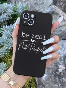 Slogan Graphic Phone Case