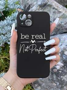 Slogan Graphic Phone Case